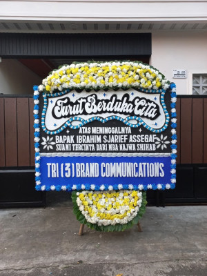 Papan Bunga Duka di Tlilir